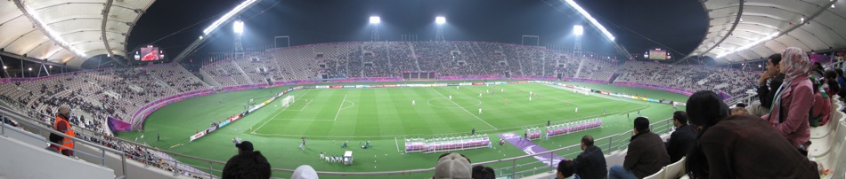 Khalifa Stadium in Qatar