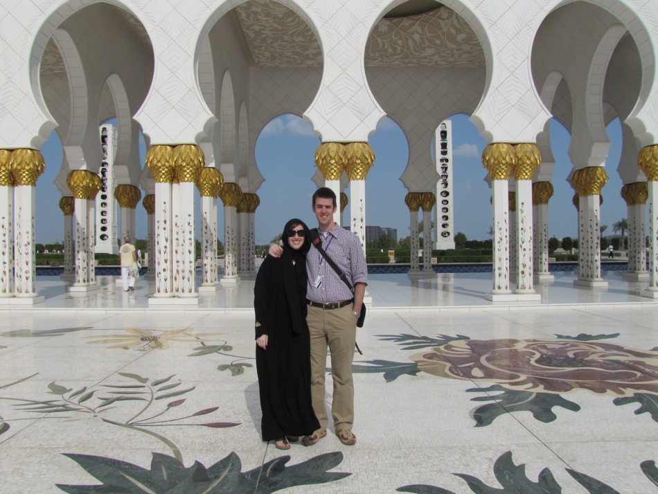 Vic and Beth Outside