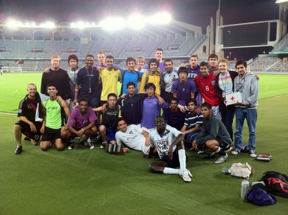 Musbah FC at Zayed National Stadium