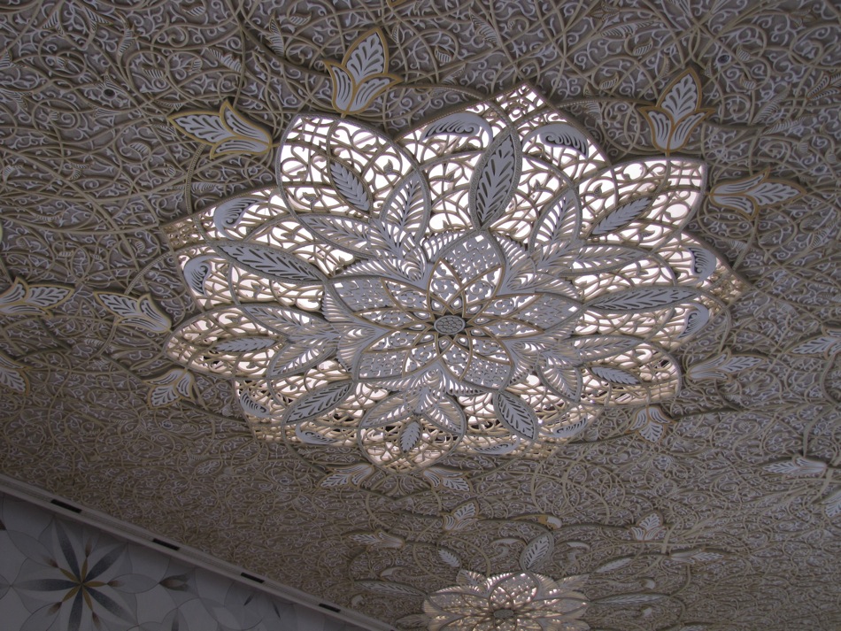 Ceiling in the Lady's Prayer Room