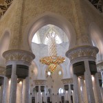 Chandelier in the Main Prayer Room