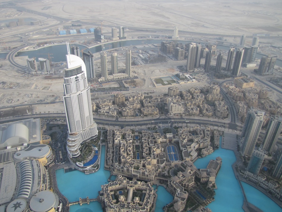 Dubai from 127 Stories Up