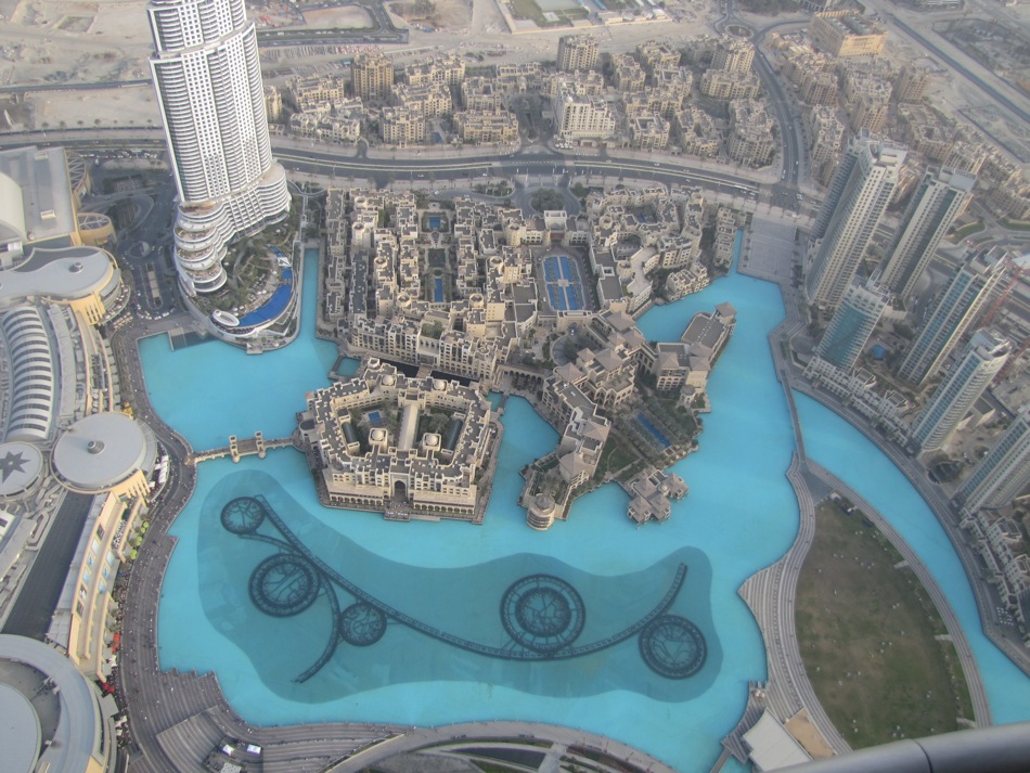 Dubai from 127 Stories Up