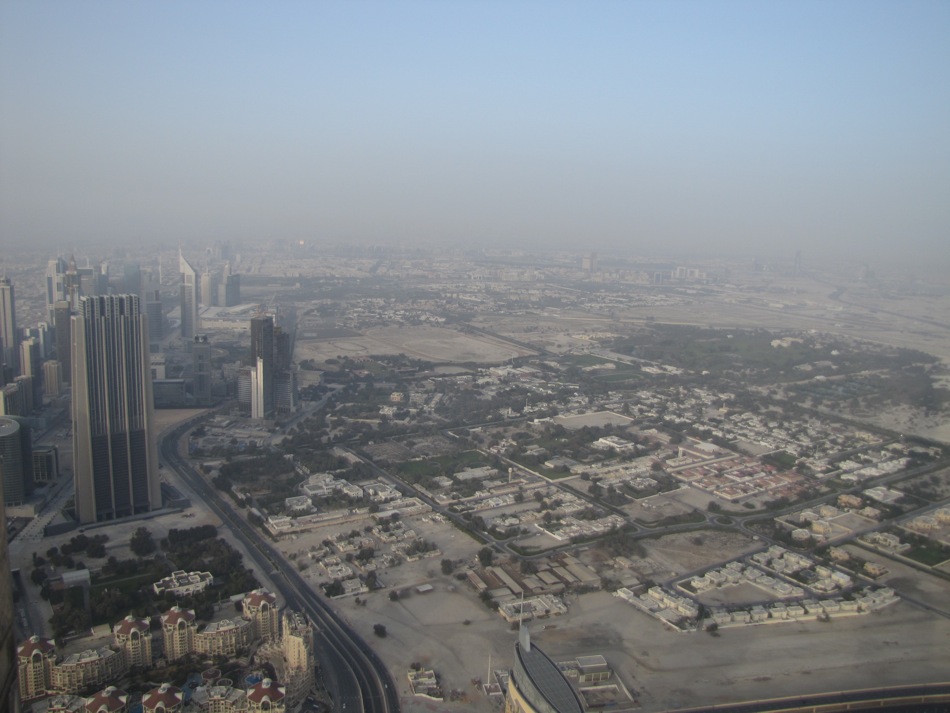 Dubai from 127 Stories Up