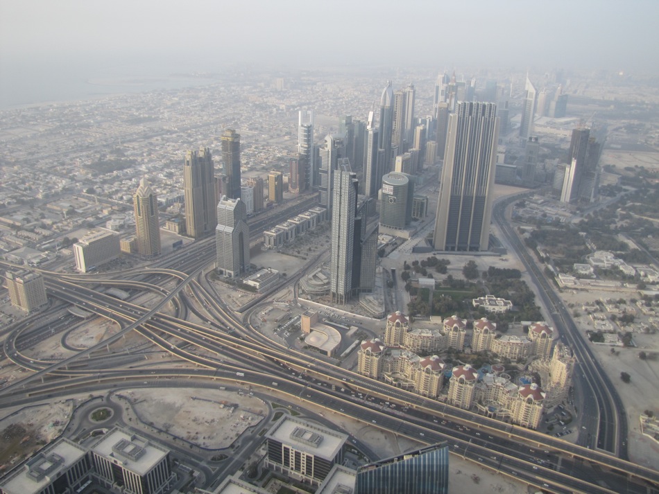 Dubai from 127 Stories Up
