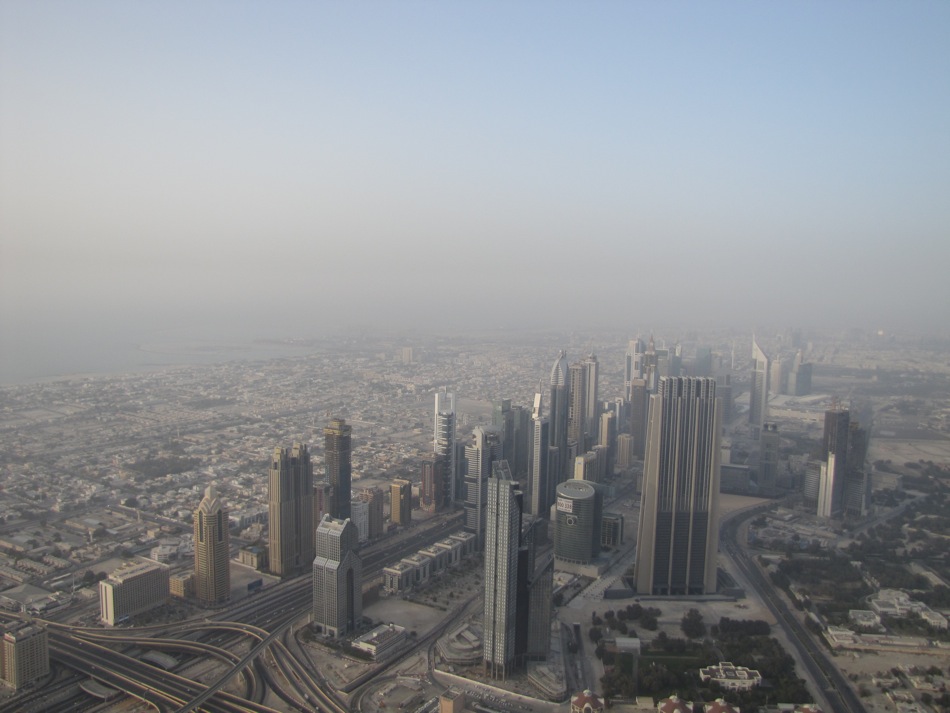 Dubai from 127 Stories Up