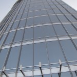 Looking Up at Burj Khalifa