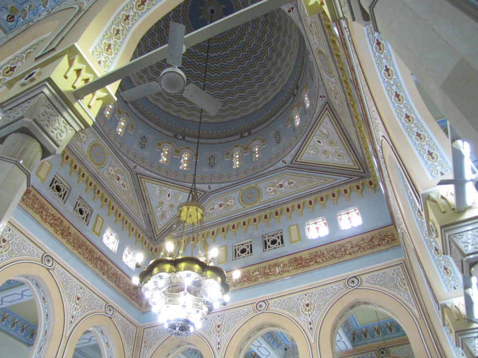 Inside Jumairah Mosque