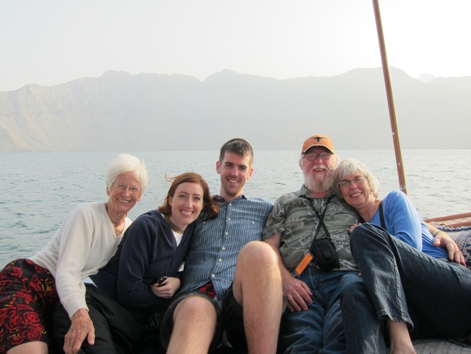 Family Photo on the Dhow