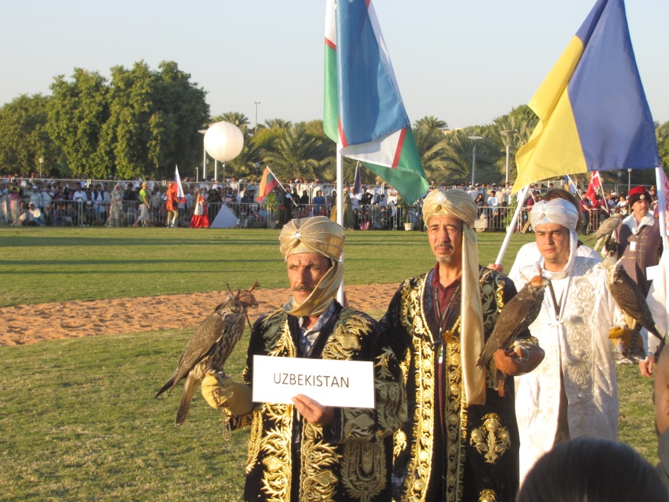 Falconers from Uzbekistan