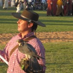 Falconer from South America