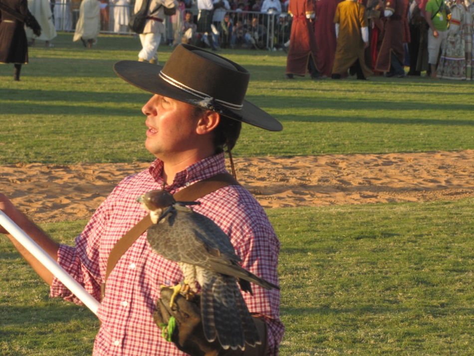 Falconer from South America