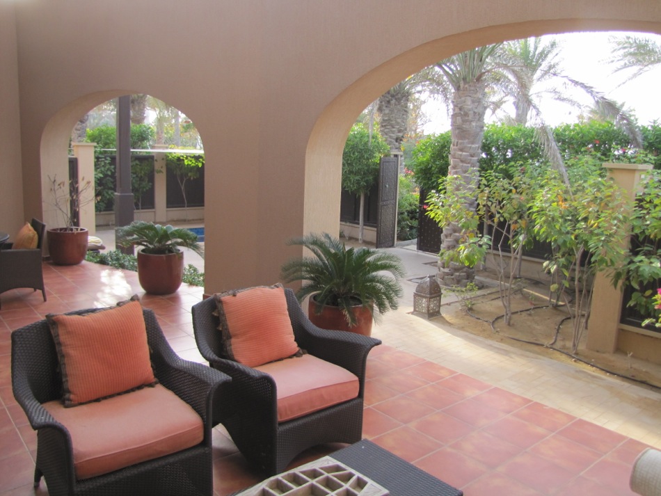 Our Private Deck and Garden Area
