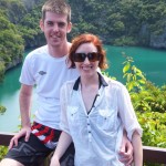 Vic and Beth at the Emerald Lagoon