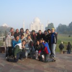 Team Photo at the Taj Mahal