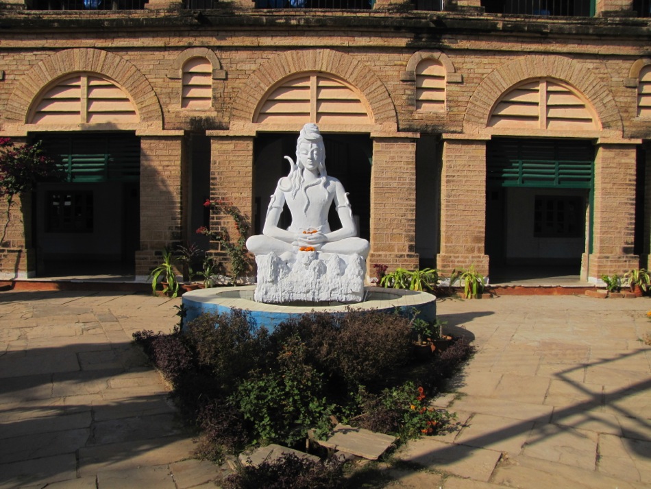 Fountain at the Scindia School