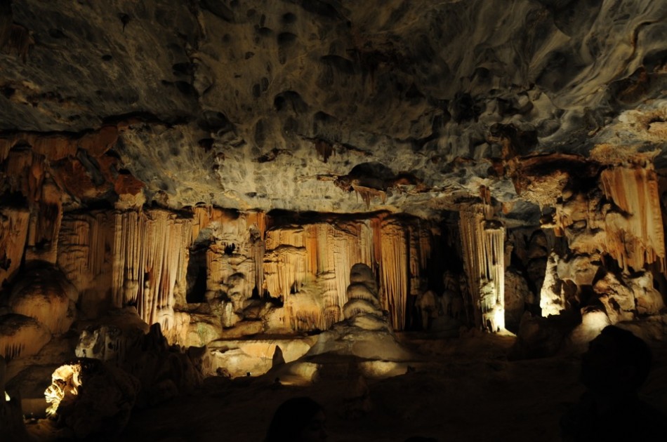 Inside the Cango Caves