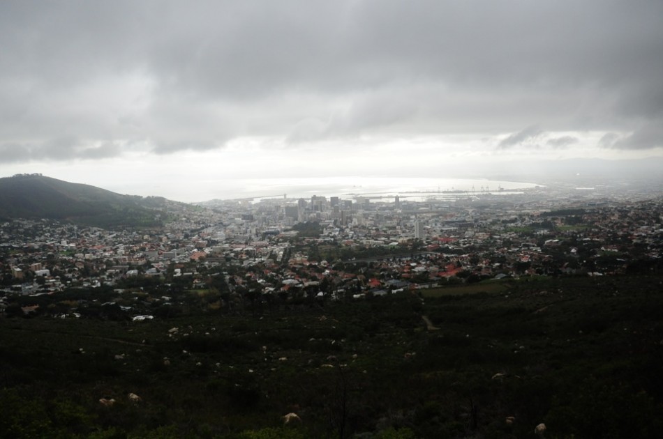 Cloudy Cape Town