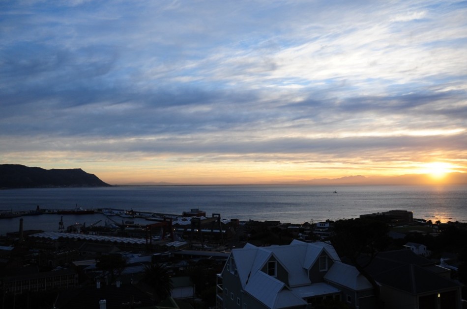 Sunrise in Simon's Town