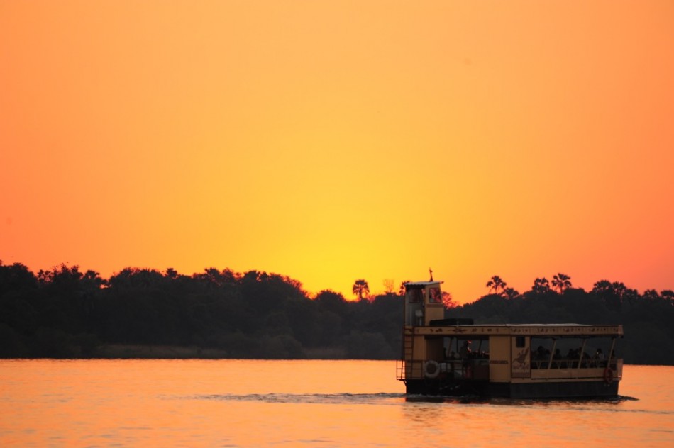 Sunset on the Zambezi