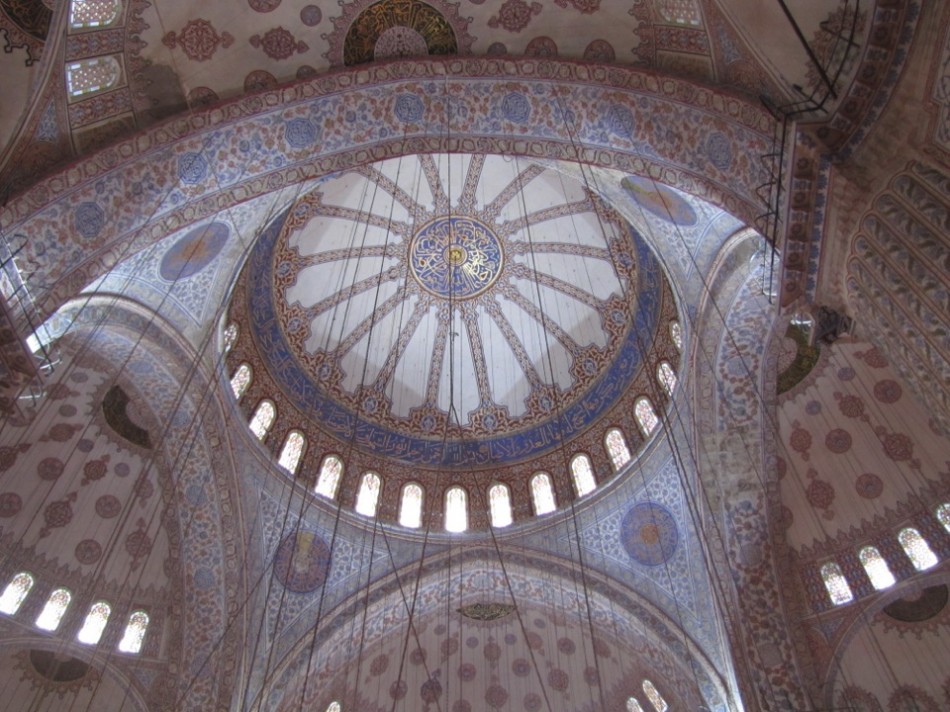 Inside the Blue Mosque