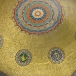 Gold Mosaic Ceiling