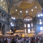 Inside the Aya Sofia