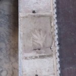Woman's Handprint