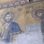 Jesus Mosaic in the Aya Sofia