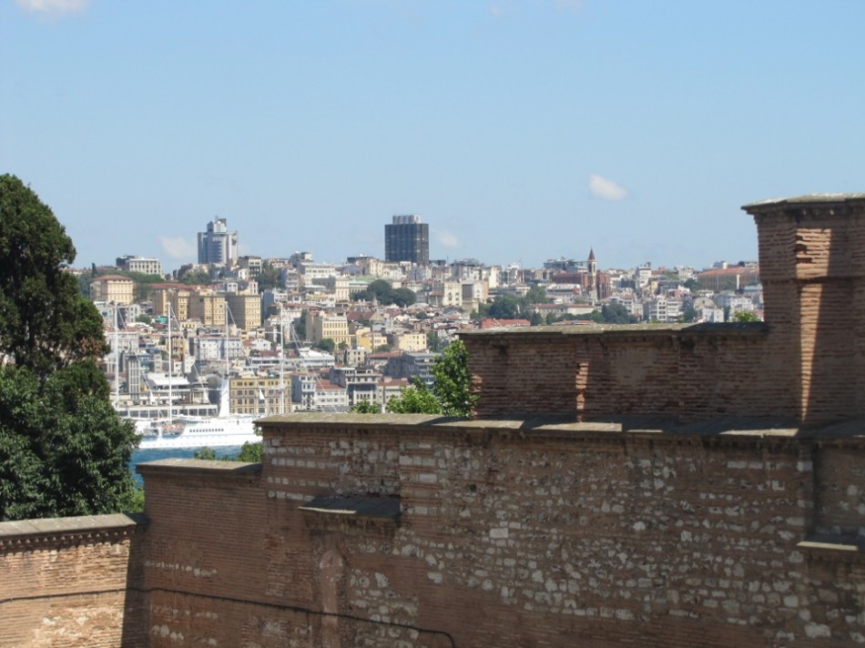 View of Istanbul from Topkapi Harem