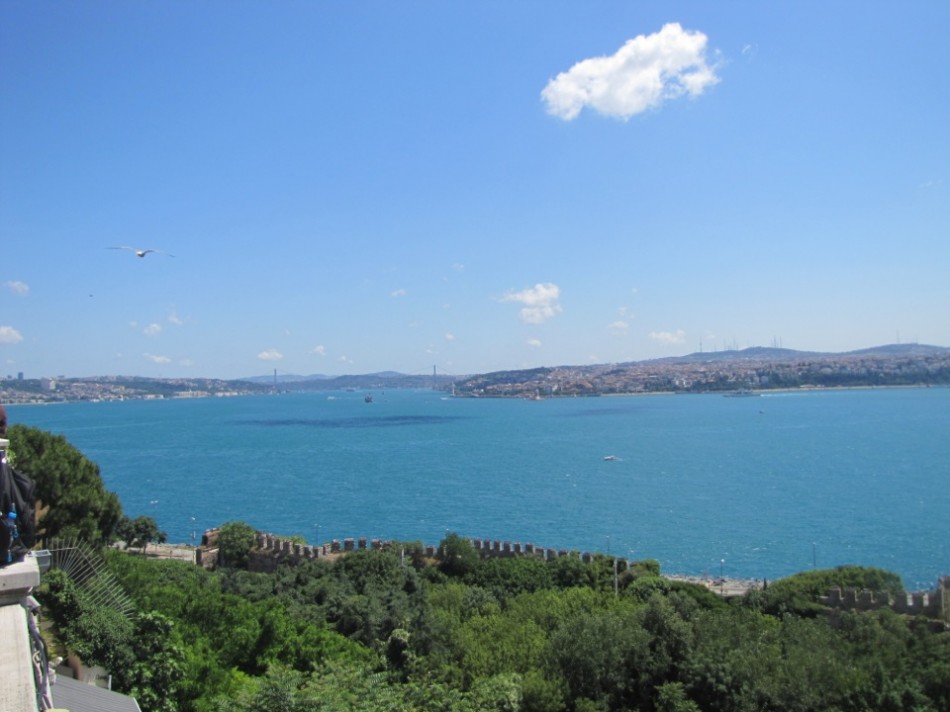View of Bosphorus from Topkapi