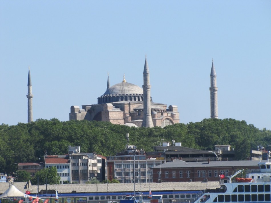 Aya Sofia from a Distance